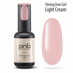 PNB UV/LED Strong Iron Gel, Light Cream, 8ml