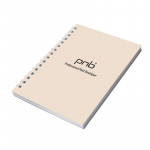 Notebook PNB, beige, A6, 50 sheets