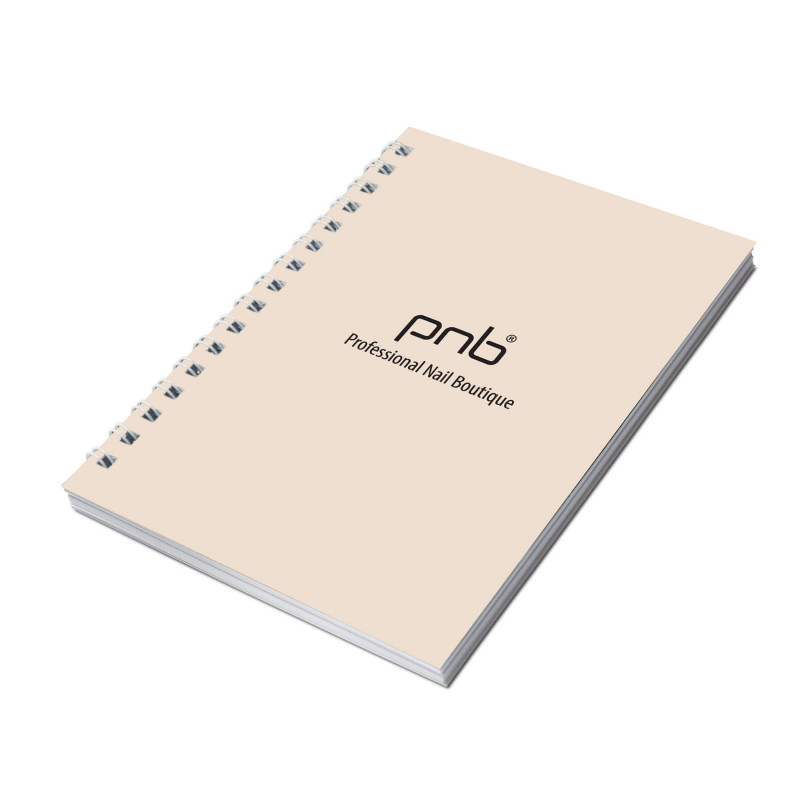 Notebook PNB, beige, A6, 50 sheets