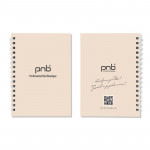 Notebook PNB, beige, A6, 50 sheets