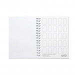 Notebook PNB, beige, A6, 50 sheets