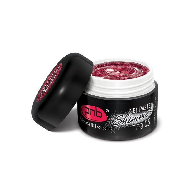 Shimmer Gel Paste PNB 05 red