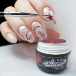 Shimmer Gel Paste PNB 05 red