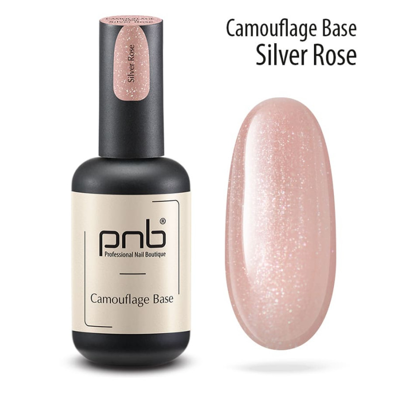 PNB UV/LED Camouflage Base, Silver Rose, 17ml