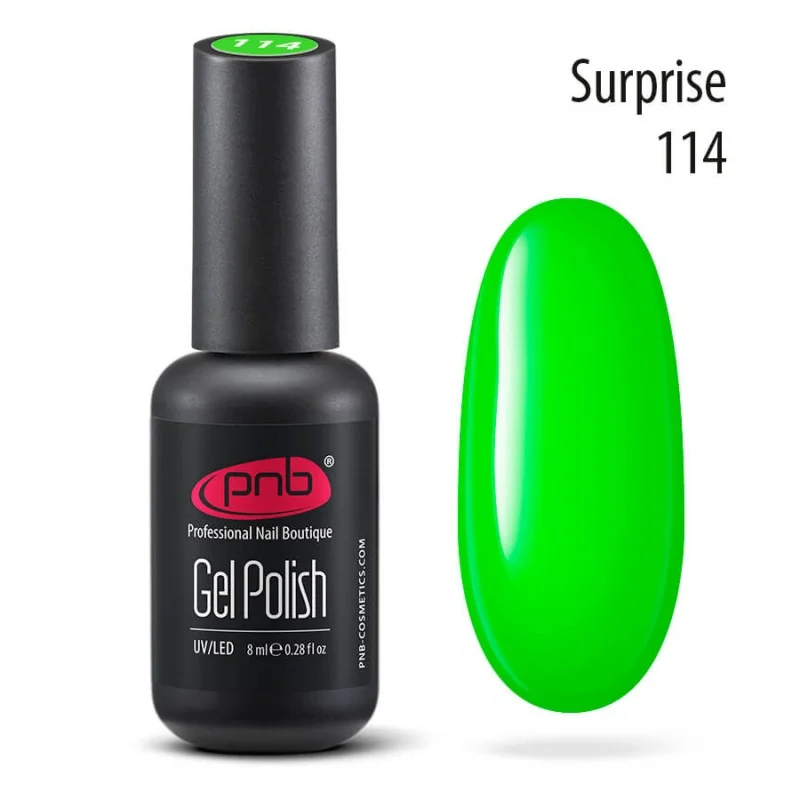 Lakier hybrydowy  Gel nail polish PNB 8 ml 114