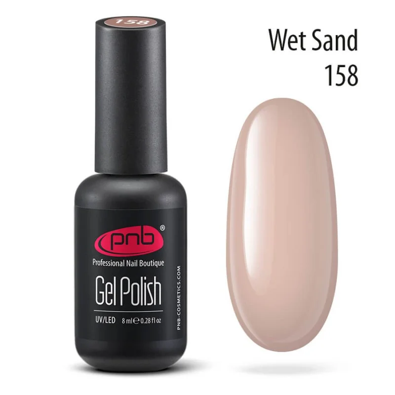 Lakier hybrydowy  Gel nail polish PNB 8 ml 158