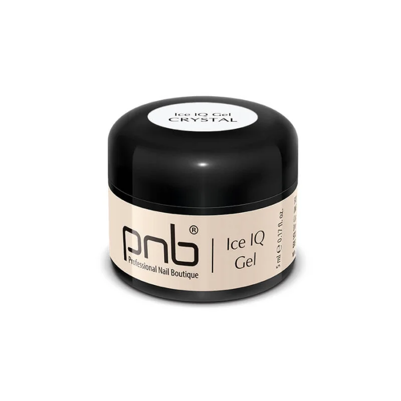 PNB UV/LED Ice IQ Gel, Crystal, 5 ml