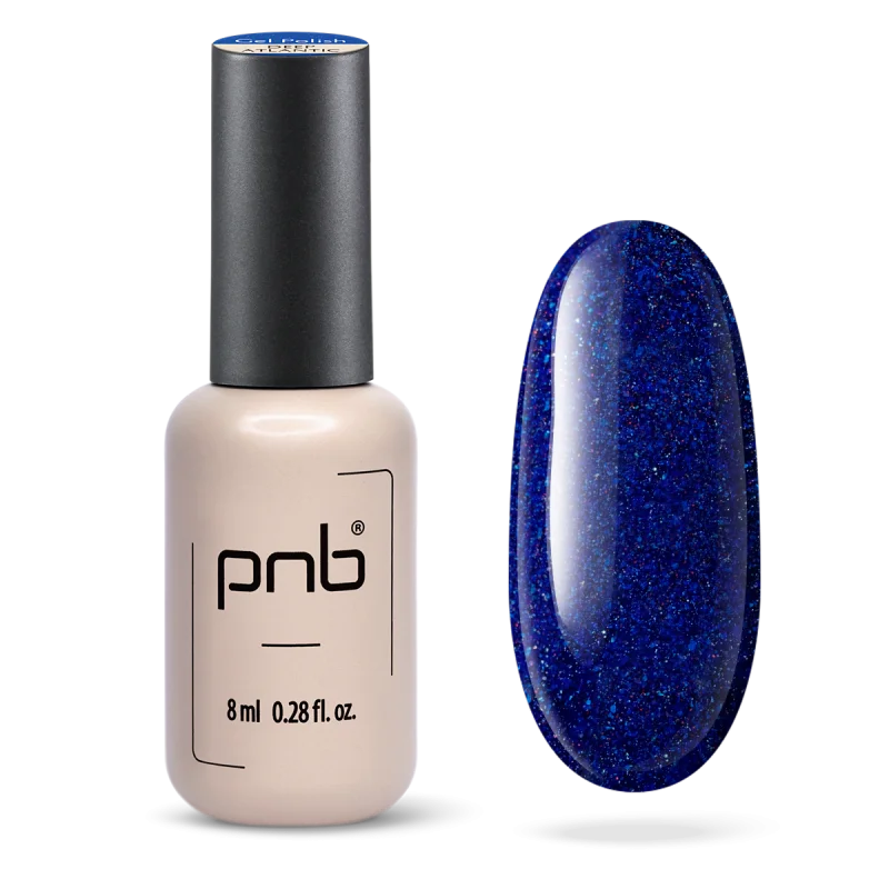 Gel nail polish PNB Twilight Spark, 8 ml