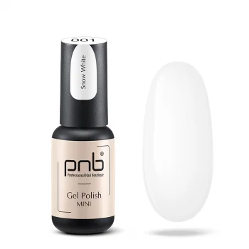 Lakier hybrydowy Gel nail polish PNB Perfect White, 4 ml
