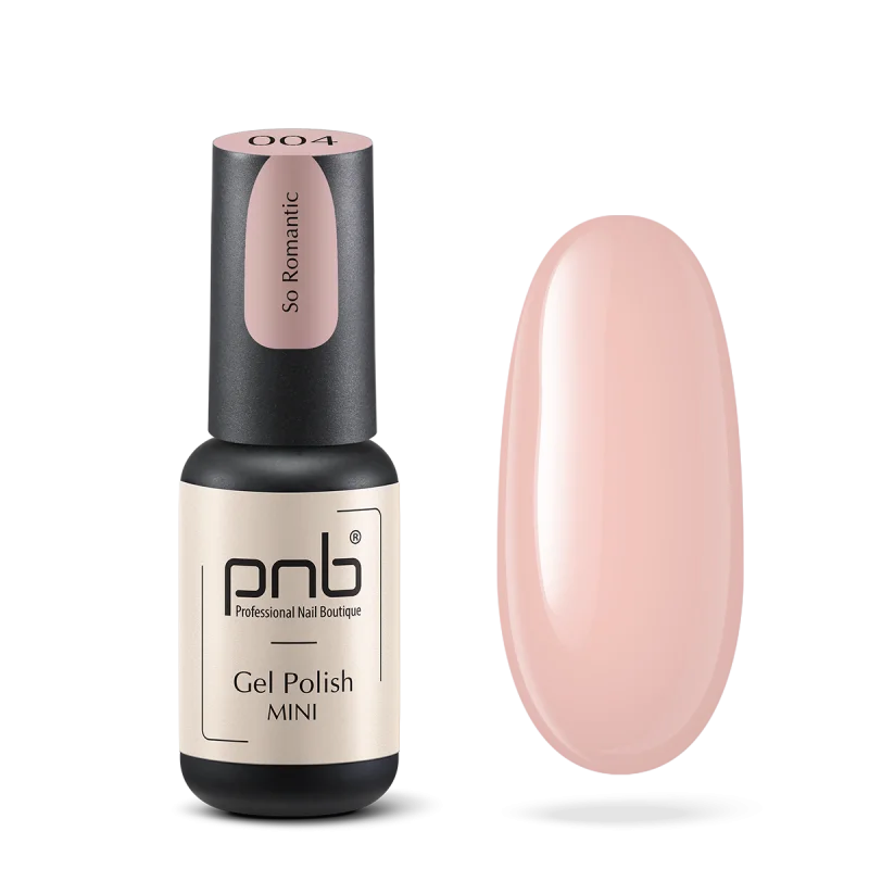 Gel Nail Polish PNB mini 004, 4 ml