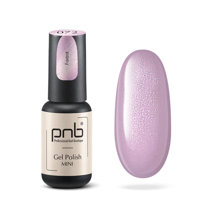 Gel Nail Polish PNB mini 072, 4 ml