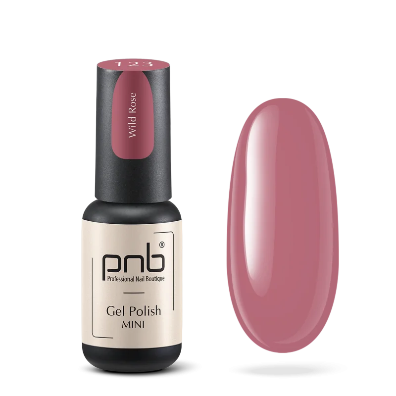 Gel Nail Polish PNB mini 123, 4 ml