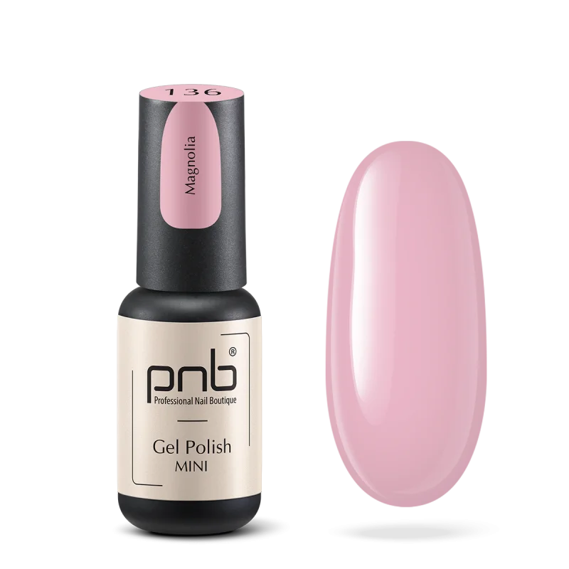 Gel Nail Polish PNB mini 136, 4 ml