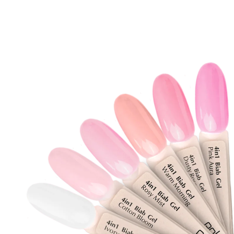 PNB UV/LED 4 in 1 BIAB GEL, 04 Ivory Glow, 17 ml