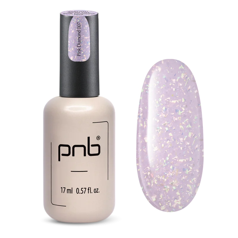 PNB UV/LED Strong Iron Gel, Pink Diamond 007, 17 ml