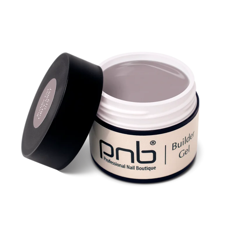 PNB UV/LED Builder Gel, 019 Grey Mist, 15ml