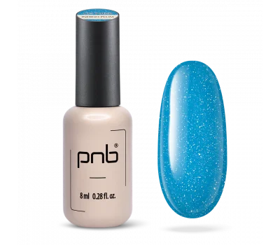 Gel nail polish PNB Juicy Spark, Indigo Plum, 8 ml