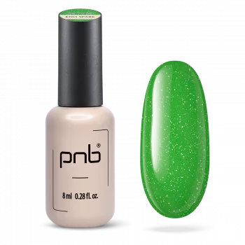 Gel nail polish PNB Juicy Spark, Kiwi Spark, 8 ml