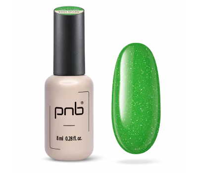Gel nail polish PNB Juicy Spark, Kiwi Spark, 8 ml