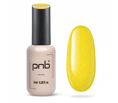 Gel nail polish PNB Juicy Spark, Lemon Pop, 8 ml