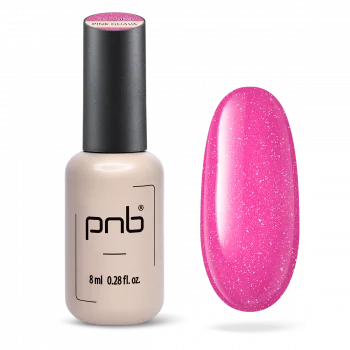 Gel nail polish PNB Juicy Spark, Pink Guava, 8 ml