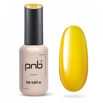 Witrażowy lakier hybrydowy PNB illusion 2.0, 03, 8 ml