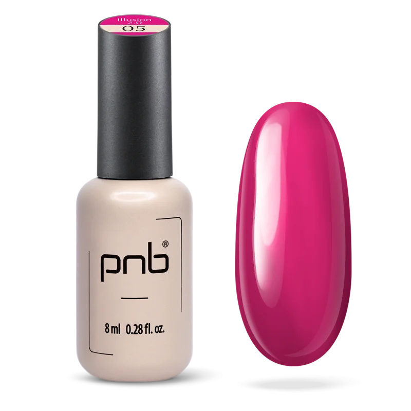 Stained glass PNB UV/LED Gel Polish Illusion 2.0, 05, 8 ml