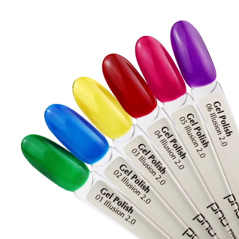 Stained glass PNB UV/LED Gel Polish Illusion 2.0, 05, 8 ml