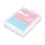 JOIA vegan Reusable upper nail forms for extensions, Almond, 120 pcs.