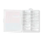 JOIA vegan Reusable upper nail forms for extensions, Almond, 120 pcs.