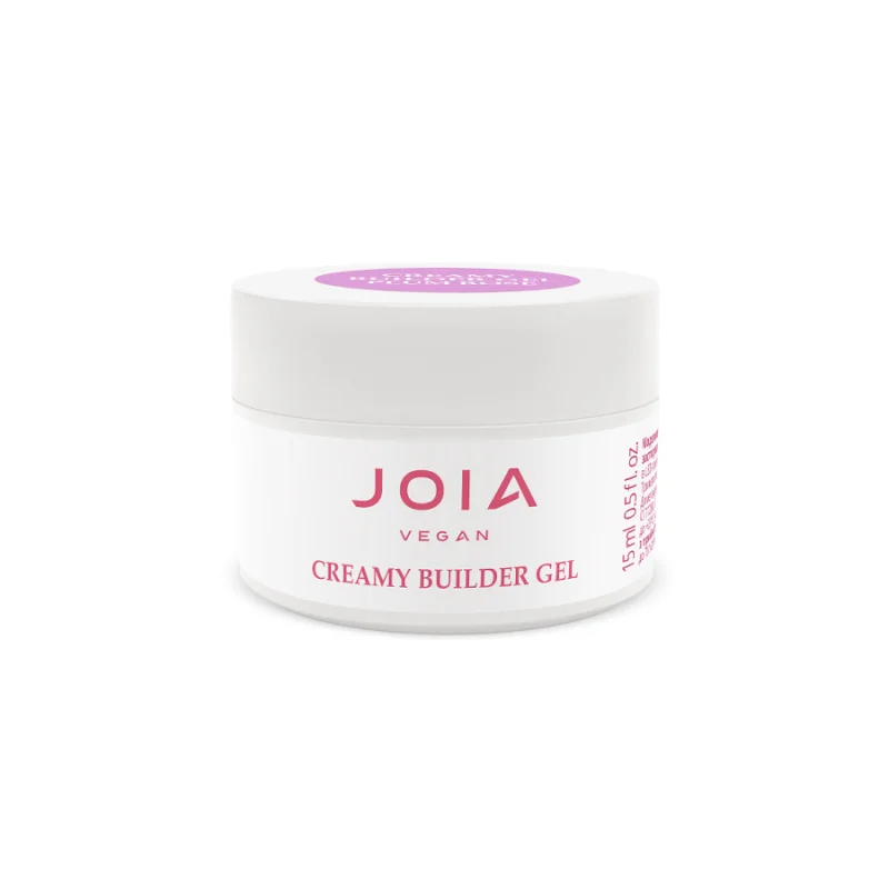 Żel budujący Creamy Builder Gel JOIA vegan, Plum Rose, 15ml