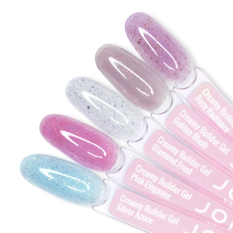 Żel budujący Creamy Builder Gel JOIA vegan, Rosy Radiance, 15ml
