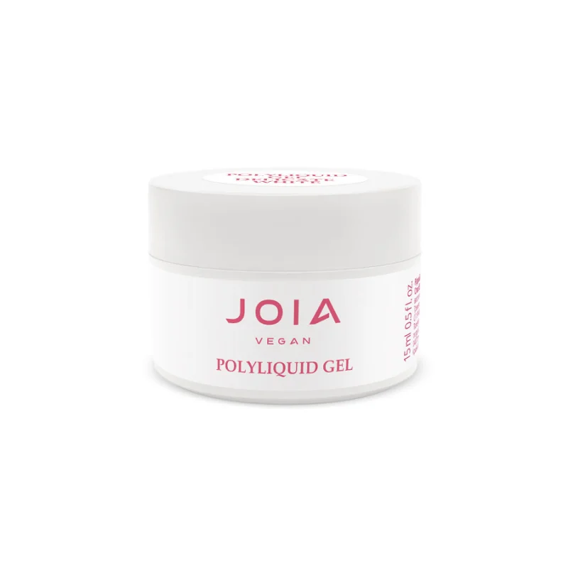 JOIA vegan PolyLiquid Gel, Delicate White, 15 ml