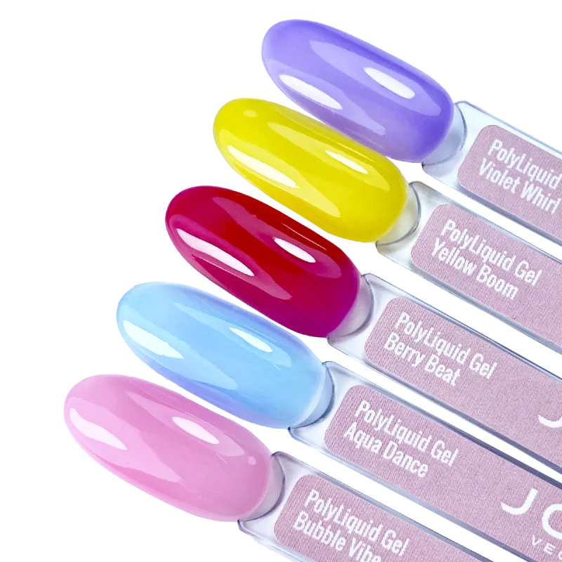 JOIA vegan PolyLiquid Gel, Violet Whirl, 8 ml