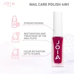 Nail care polish 4in1 JOIA vegan, 09 Wine Whisper, 8 ml