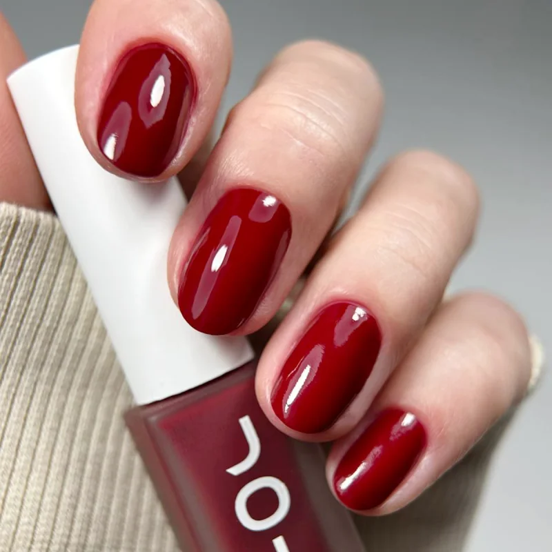 Nail care polish 4in1 JOIA vegan, 09 Wine Whisper, 8 ml