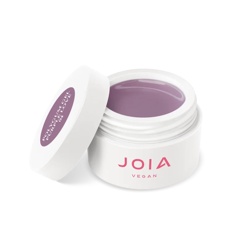 JOIA vegan Polygum Gel, Purple Love 04, 15 ml