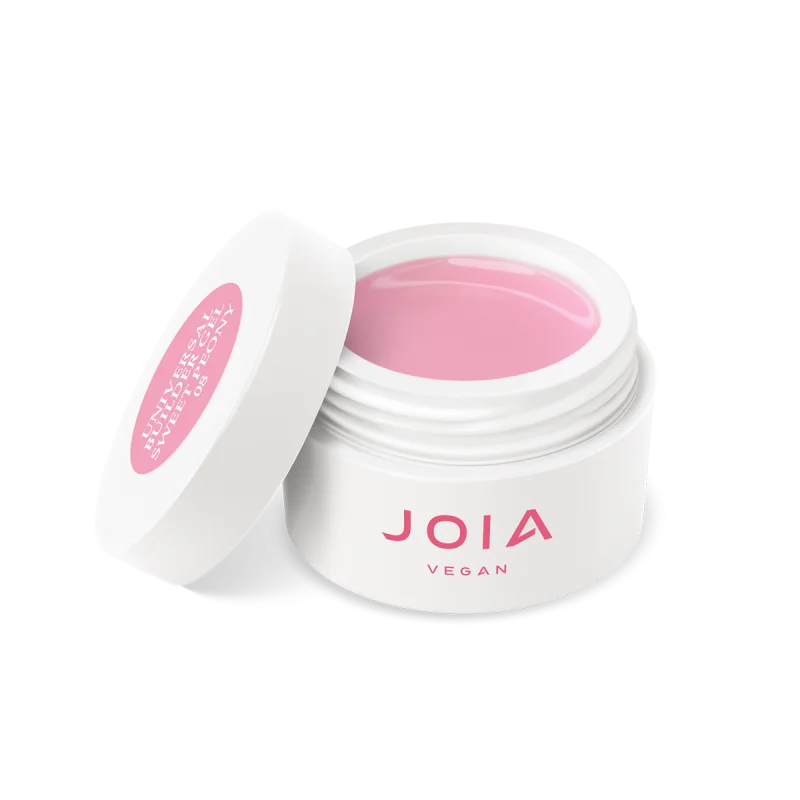 Uniwersalny żel budujący Universal Builder Gel JOIA vegan 08 Sweet Peony, 15 ml