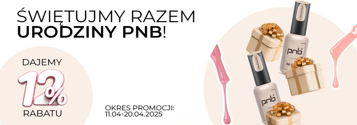 Z okazji naszych urodzin – 12% rabatu na CAŁY asortyment PNB!