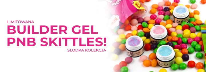 Meet the limited collection of modeling gels Builder Gel PNB Skittles!