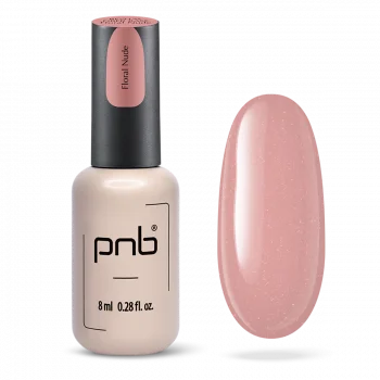 PNB UV/LED Revital Fiber Base, Floral Nude, HEMA FREE 8 ml