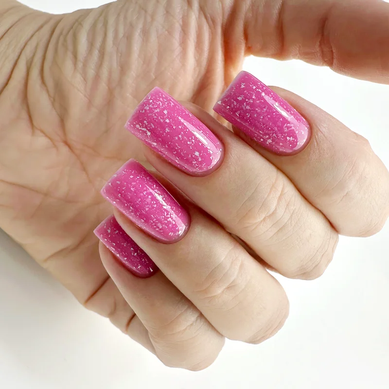PNB UV/LED Camouflage Base, Glitter Rose, 8 ml