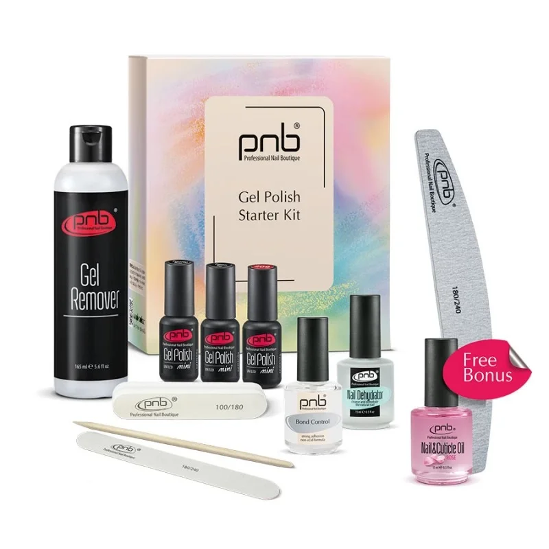 Zestaw Gel Polish Starter Kit Basic PNB