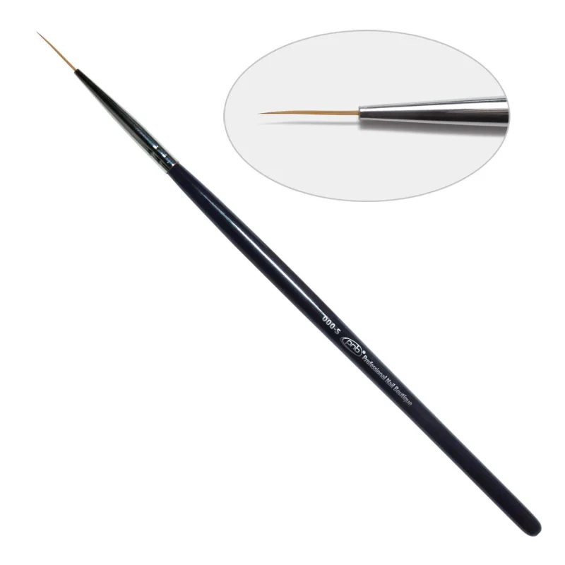Pędzel do zdobień 2D Nail Art Brush round 000-s, nylon