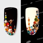 Rhinestones PNB Colorful mix ss2, ss3, ss6, ss8, ss10, ss12, 1440 pcs