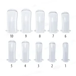 Reusable Upper Nail Forms PNB, 100 pcs