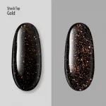 UV/LED Shoсk Top PNB, Gold, No Wipe, 8 ml
