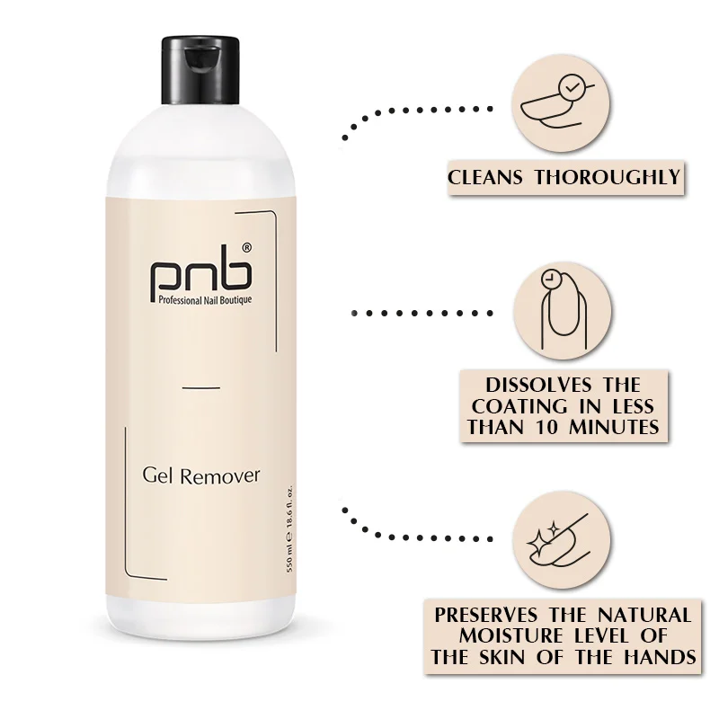 PNB Gel Remover, 500 ml